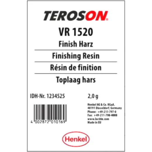 Teroson Finish-Harz für Motorradreparaturen 1.5 ml