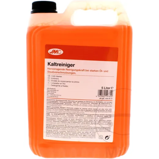 Kaltreiniger 5 Liter JMC für: Kfz-Motoren, Bau- und Landmaschinen