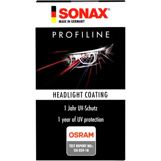 VERSIEGELUNG für Kunststoffscheinwerfer SONAX Headlight Coating Profi
