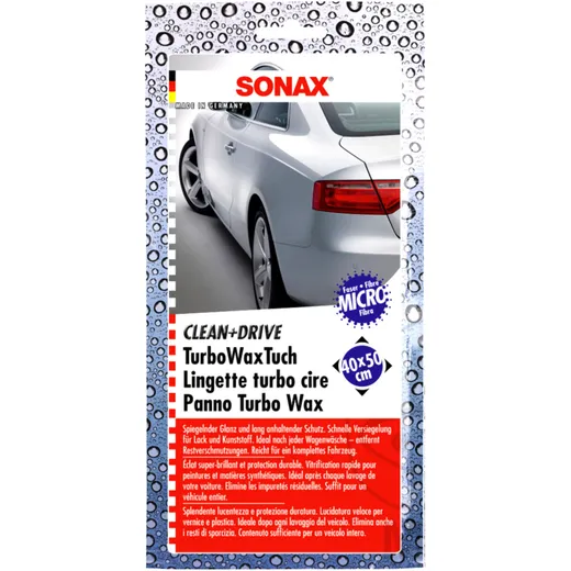 SONAX Clean & Drive TurboWax Cloth 40x50
