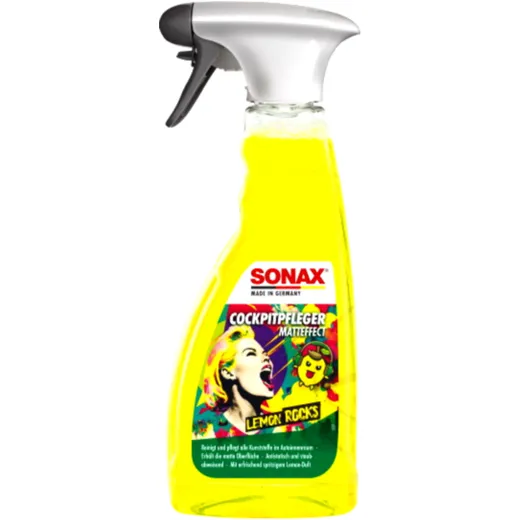 Cockpit Care Lemon 500 ml for Matte Surfaces Sonax