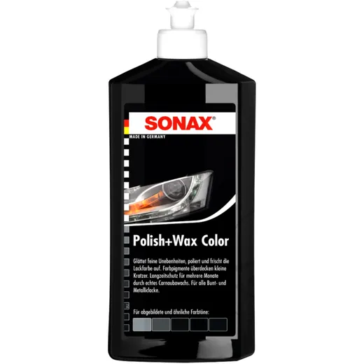 Polish & Wax Color für Schwarz 500 ml Sonax