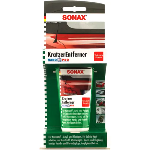 Kratzerentferner für Kunststoff 75 ml Sonax Nanopro