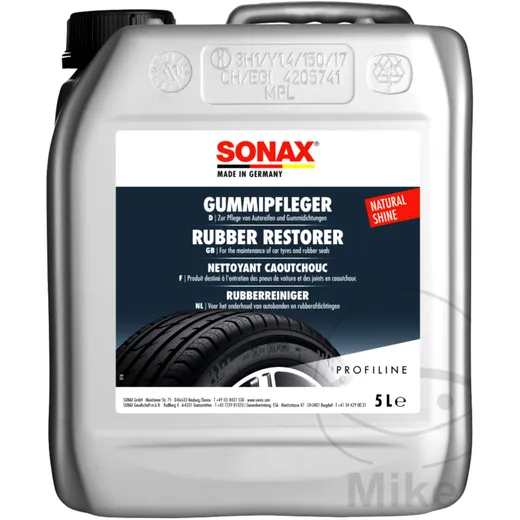 Rubber Care for Vehicles 5L Sonax Silicone-Infused