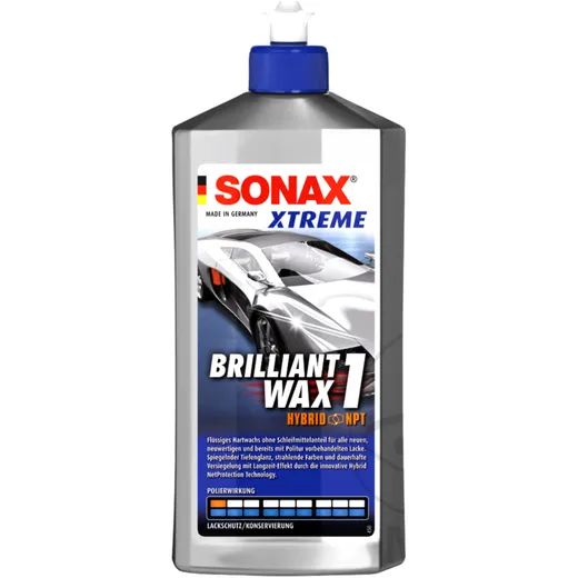 SONAX XTREME BrilliantWax 1 Hybrid NPT für Motorräder