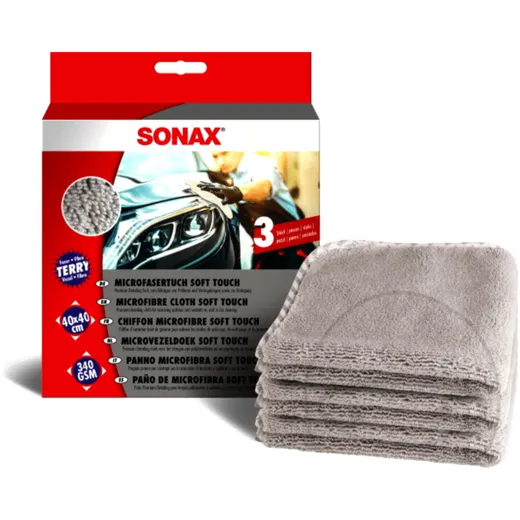 Microfiber Cloth Soft Touch 3 Pack for Car Detailing