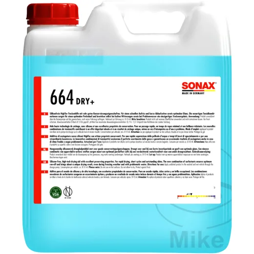 SONAX WA DRY+ DRAIN TAP 10L