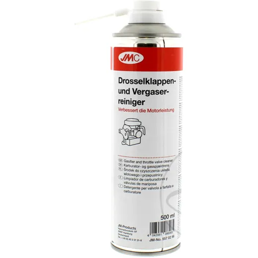 Carb & throttle body cleaner JMC 500ml for: Honda CB, TRX, VT, Kawasaki KX, Z, GPZ
