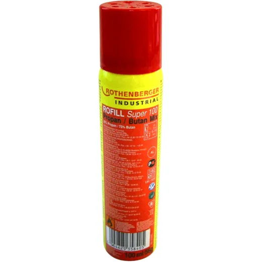 Gas-Nachfüllkartusche Rofill Super 100 ml für Mikro-Lötgeräte