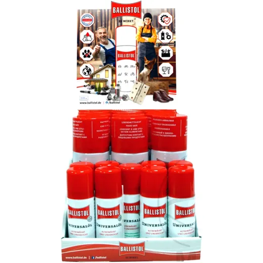 Universalöl für Fahrzeuge und Maschinen 9X50ML+9X200ML Ballistol