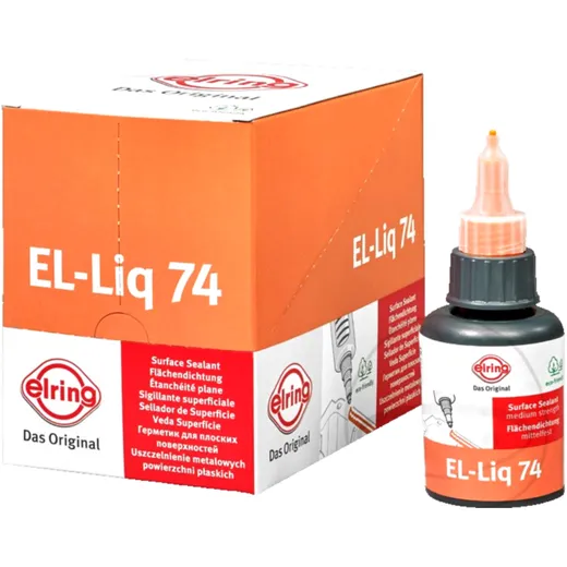SEALANT EL-LIQ 74 50ML orange for motorcycles