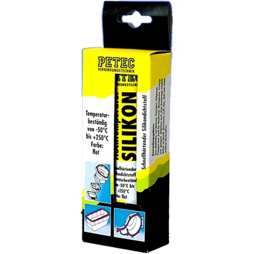 Hochtemperatur Silikon-Dichtmasse schwarz 70 ml