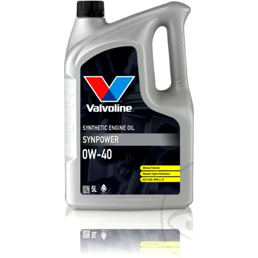Valvoline SynPower 0W-40 Engine Oil for Cars and Light Commercial Vehicles