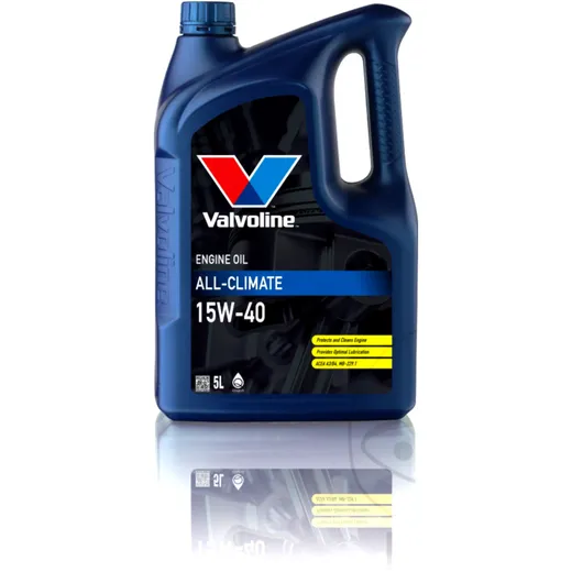 Valvoline 15W40 Engine Oil 5L for Diesel and Gasoline Engines