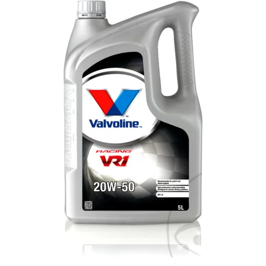 Valvoline VR1 Racing Engine Oil 20W50 for High-Performance Vehicles