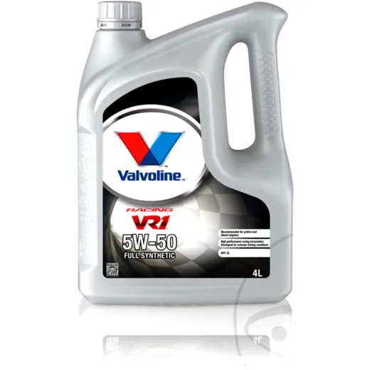 Valvoline VR1 Racing Engine Oil 5W50 for Performance Vehicles