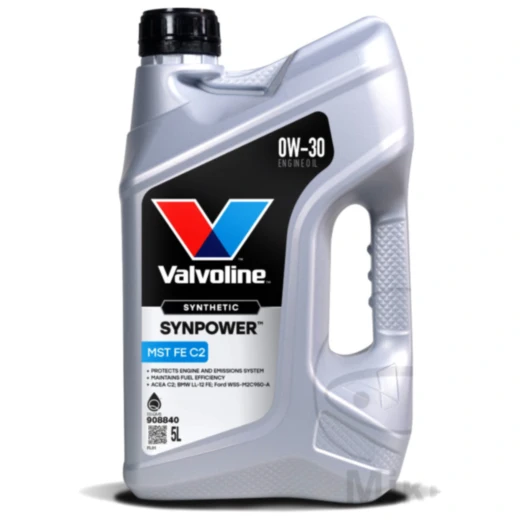Valvoline SynPower MST FE C2 0W-30 Engine Oil 5L