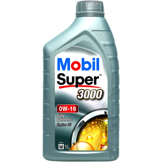 Mobil Super 3000 Motoröl 0W-16 für moderne Benzin-Hybridfahrzeuge