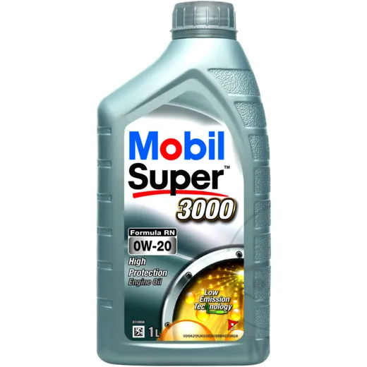 Mobil Super 3000 0W20 Motoröl für moderne Fahrzeuge