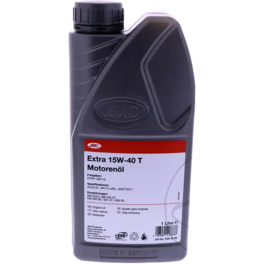 JMC Extra Engine Oil 15W-40 T for Cars and Commercial Vehicles