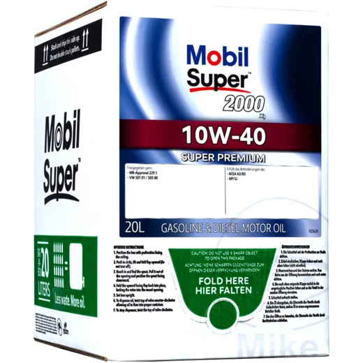 Motor Oil 10W40 20 Liter MOB