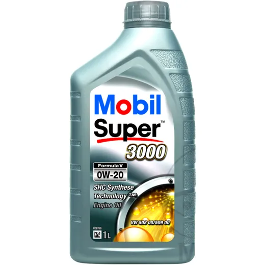 Motoröl 0W20 1L Mobil Super 3000 für moderne Fahrzeuge