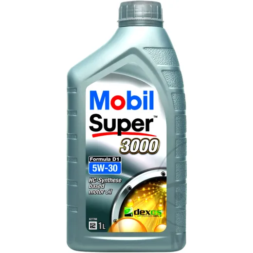 Mobil Super 3000 5W30 Engine Oil for Cars and Light Trucks