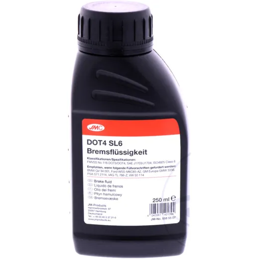 Bremsflüssigkeit DOT4 SL6 0.25 für moderne Fahrzeuge