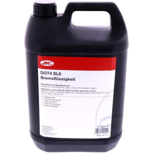 Bremsflüssigkeit DOT4 SL6 5L für moderne Fahrzeuge