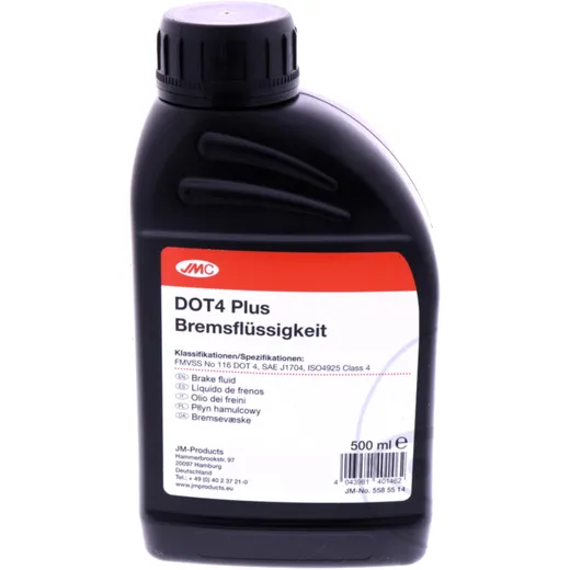 Brake Fluid DOT 4 Plus 0.5L for Motorcycles
