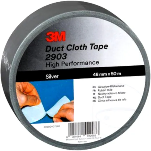 Fabric Band 2903 48MMX50M Duct Tape Silver