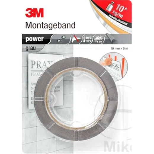 Power-Klebeband 19MMX5M