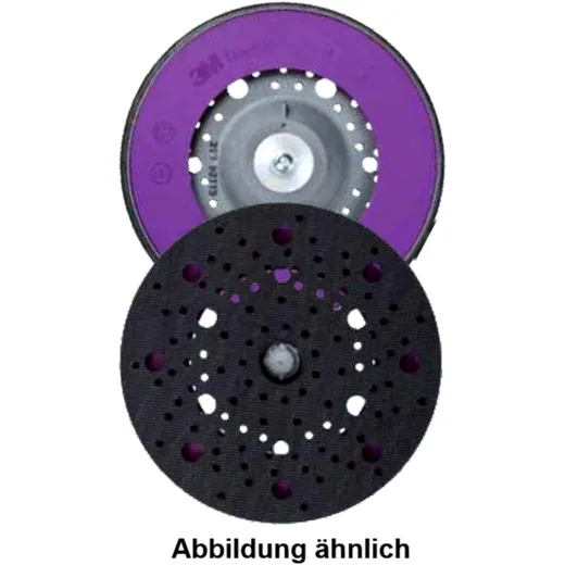 Stützteller Klett 150 mm 3M SPIRAL Multihole M8 Standard für Motorräder