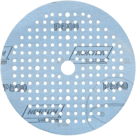 SANDING DISC K500 NORTON 150 mm A975 Multi Air Plus