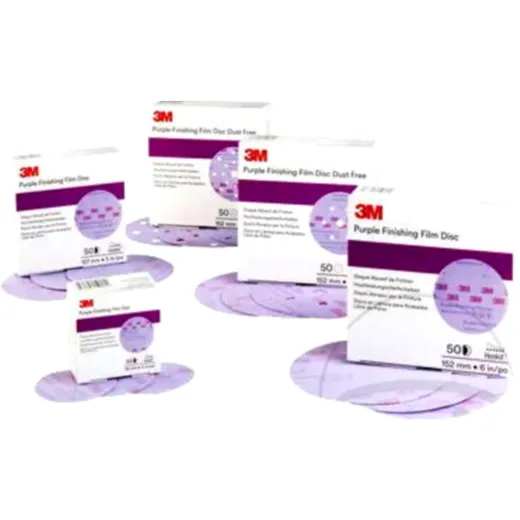 3M™ Hookit™ Purple Sanding Disc 260L+ K1200 75 mm_0
