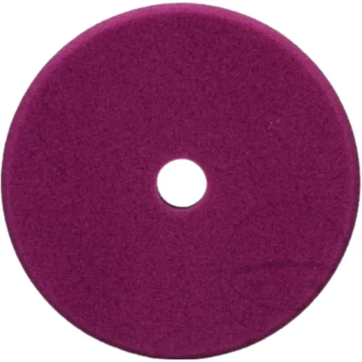 Polierpad 130 mm 2 Stück Violett für Exzenterpoliermaschinen