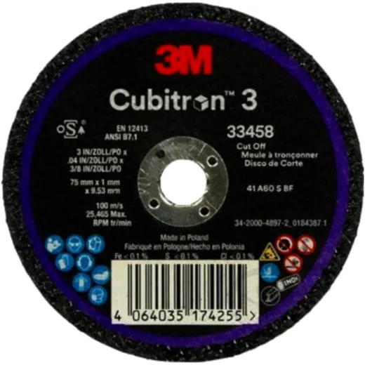 Trennscheibe 75 mm x 1 mm für 3M™ Cubitron™ III