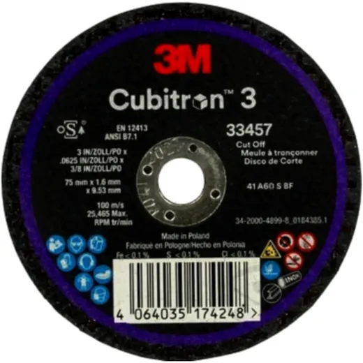 Cutting Disk 75X1.6 mm for Steel Processing