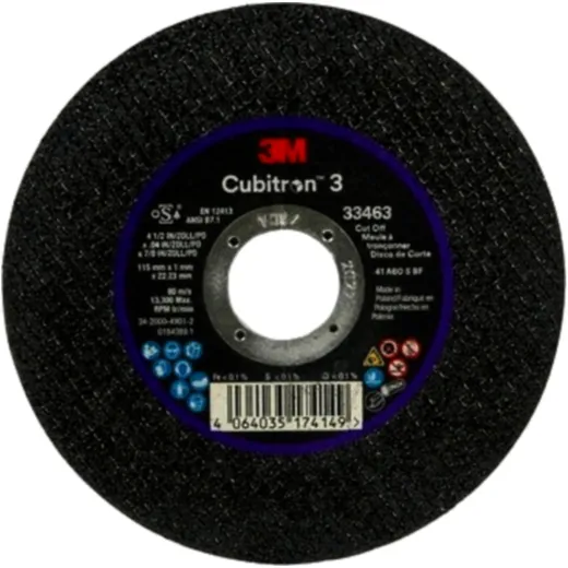 3M™ Cubitron™ 3 Trennscheibe 115 mm für Metallverarbeitung