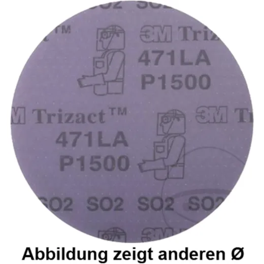 3M™ Hookit™ Trizact™ Sanding Disc 471LA for motorcycles