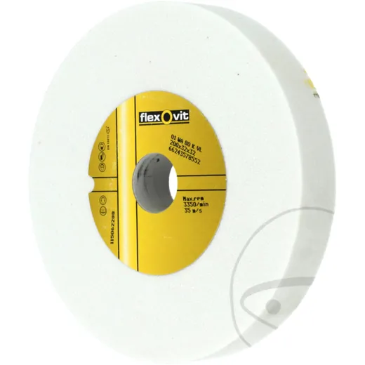 Flexovit Grinding Wheel K80 200X32X32MM for Precision Machining