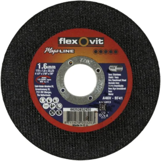 Flexovit MEGALINE Trennscheibe 115x1.6 für Metall