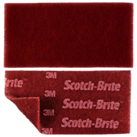 Scotch-Brite DURABLE Flex Hand Pad for Motorcycle Restoration