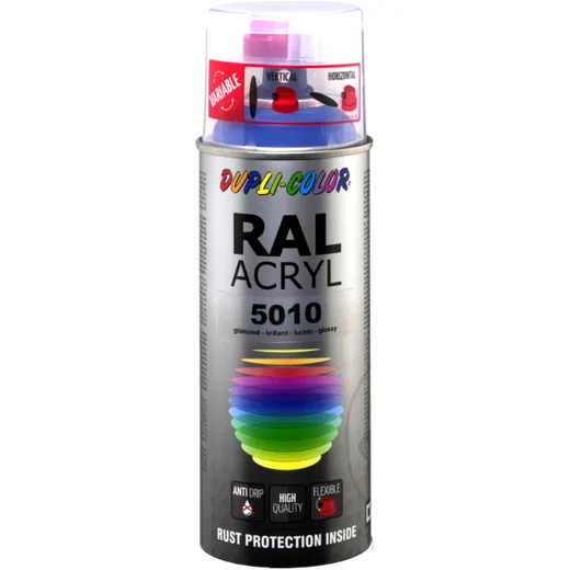 Lackdose RAL 5010 400 ml ENZIANBL glänzend Acryl