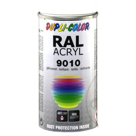 Lackdose RAL 9010 400 ml REINWEISS glänzend Acryl