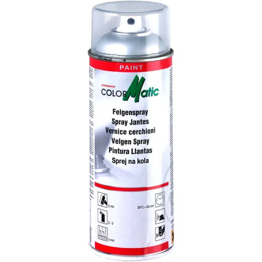 Felgenlack silber seidenglänzend 400 ml Colormatic