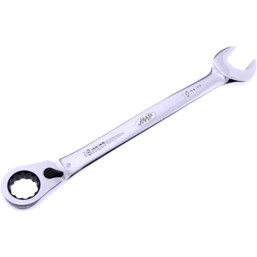 18 mm Ratchet Ring Spanner with Lever Switch