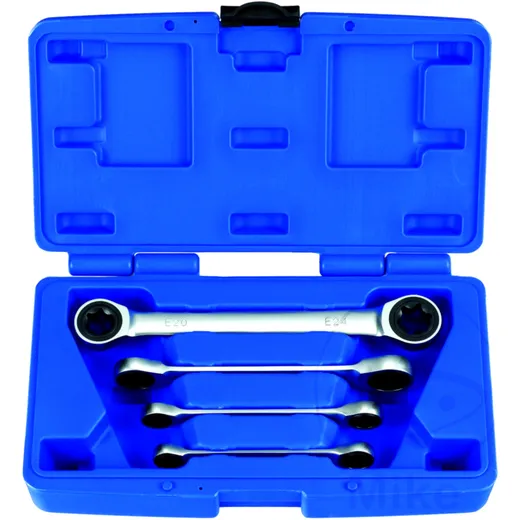 Double ratchet wrench set