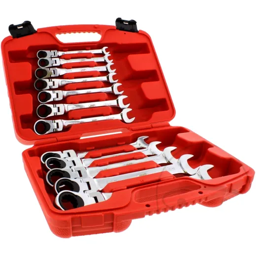 12-Piece Ratchet Wrench Set with Joint