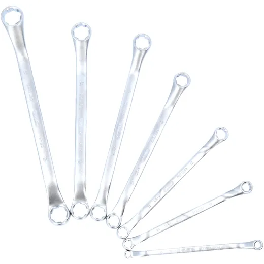 Doppelringschlüssel Satz Spezial 7-teilig 6-19 mm gekröpft_0